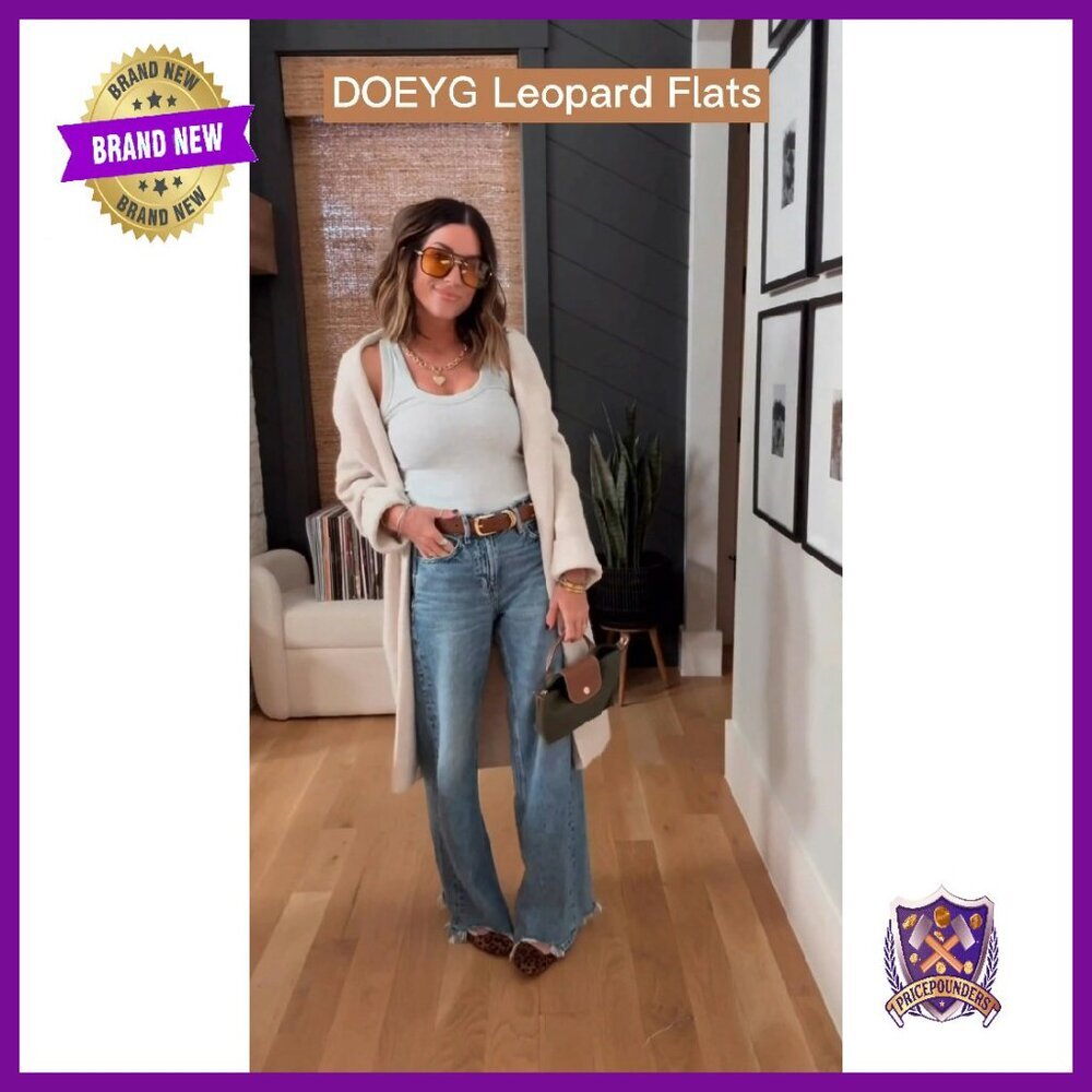 Women's Square Toe Ballet Flats with Buckle Strap - Suede Upper - Picture 8 of 8